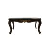Black Curved Leg Sofa Table