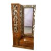 Carved Mirror Dressing Cabinet