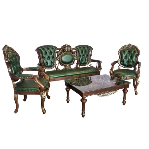 Green Royal Sofa Set