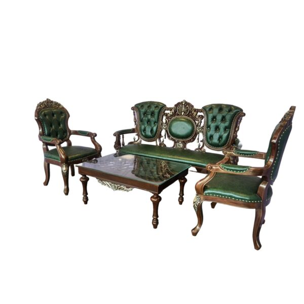 Green Royal Sofa Set