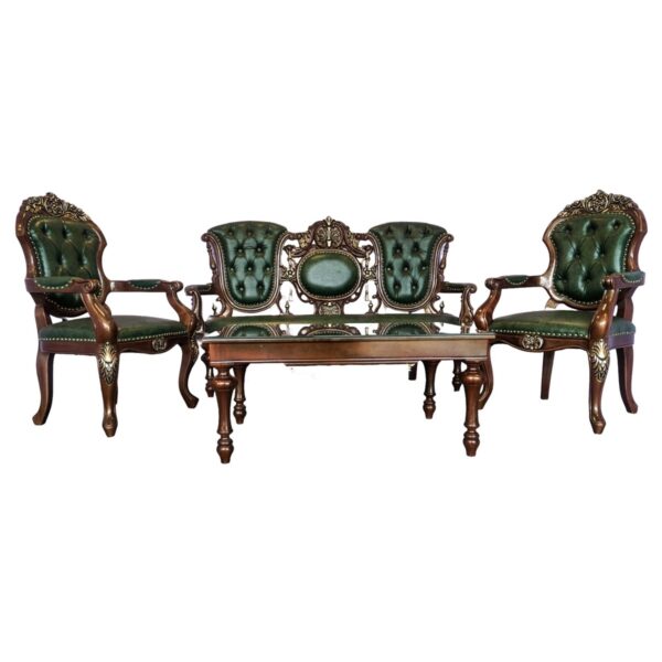 Green Royal Sofa Set