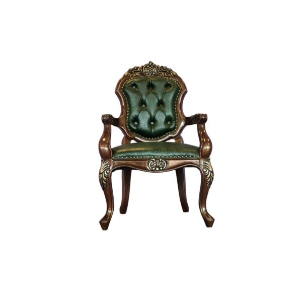 Green Tufted Accent Chair