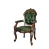 Green Tufted Accent Chair