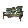 Green Tufted Royal Sofa