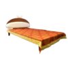 Low Curved Headboard Bed