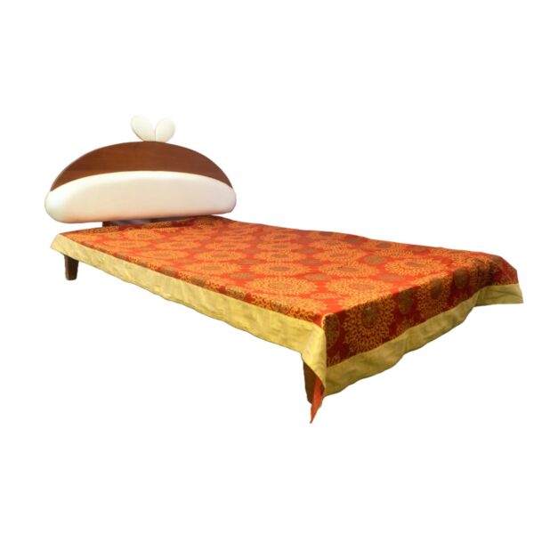 Low Curved Headboard Bed