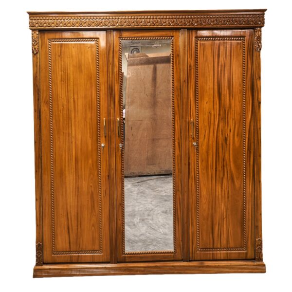 Mirror Door Wooden Almirah