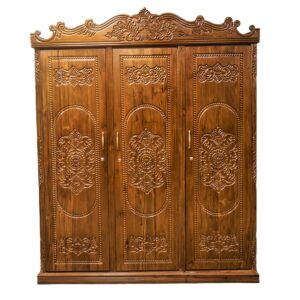 Ornate Three Door Almirah