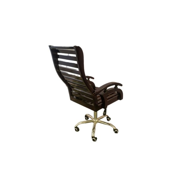 Slatted Swivel Office Chair