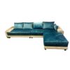 Teal Corner Sofa Set