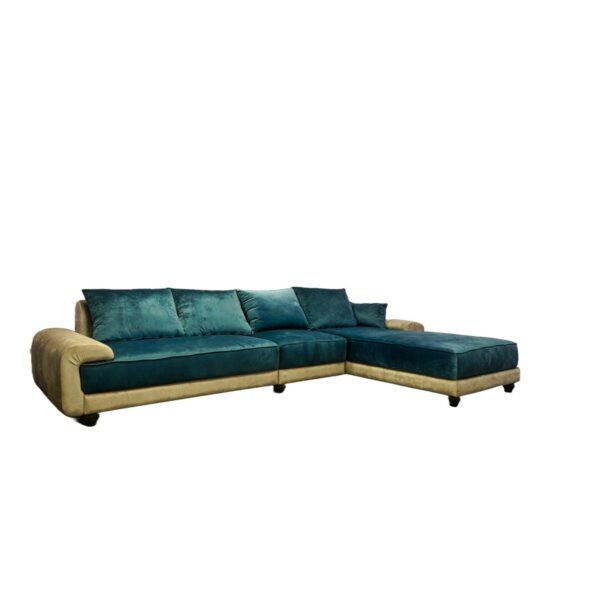 Teal Corner Sofa Set