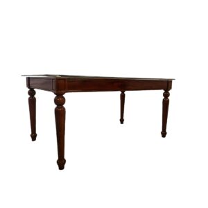 Turned Leg Dining Table