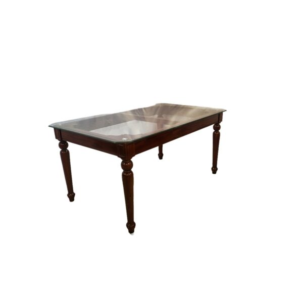 Turned Leg Dining Table
