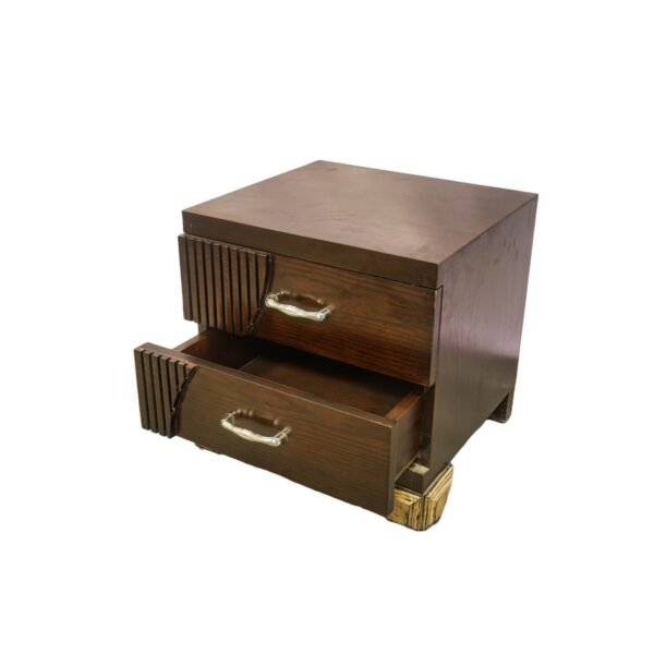 Two Drawer Bedside Table